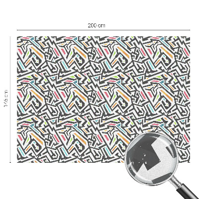 Anti inkijk raamfolie Abstracte geometrie