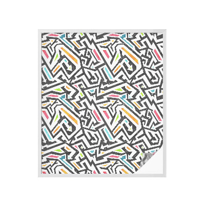 Anti inkijk raamfolie Abstracte geometrie