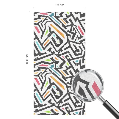 Anti inkijk raamfolie Abstracte geometrie