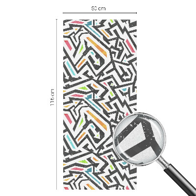 Anti inkijk raamfolie Abstracte geometrie