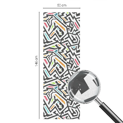 Anti inkijk raamfolie Abstracte geometrie