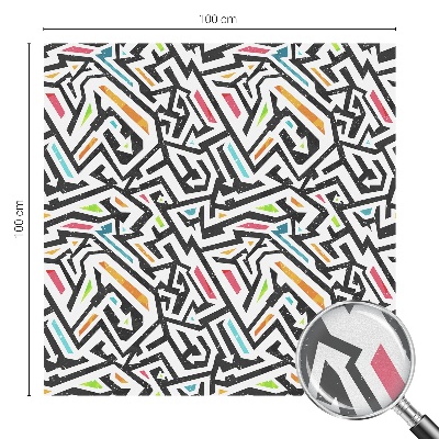 Anti inkijk raamfolie Abstracte geometrie