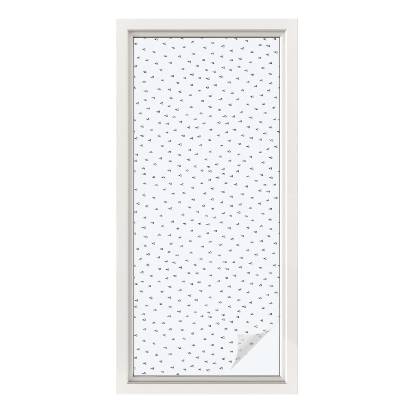 Zonwerende raamfolie Geometrische driehoeken