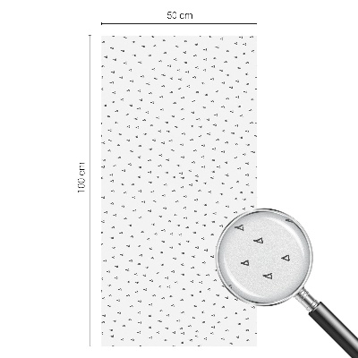 Zonwerende raamfolie Geometrische driehoeken