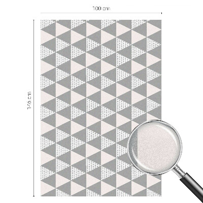 Zonwerende raamfolie glas in lood Moderne meetkunde