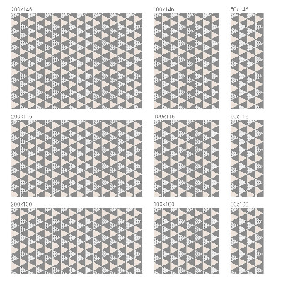 Zonwerende raamfolie glas in lood Moderne meetkunde