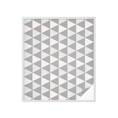 Zonwerende raamfolie glas in lood Moderne meetkunde