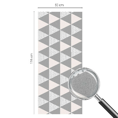 Zonwerende raamfolie glas in lood Moderne meetkunde