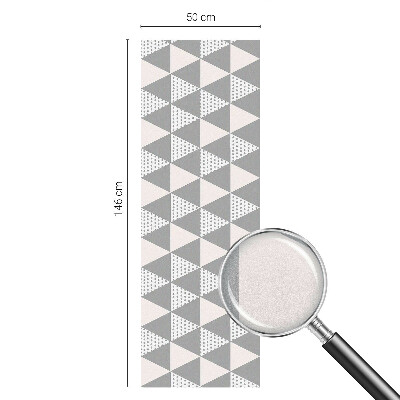 Zonwerende raamfolie glas in lood Moderne meetkunde