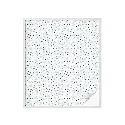 Zelfklevende raamfolie glas in lood Geometrische figuren