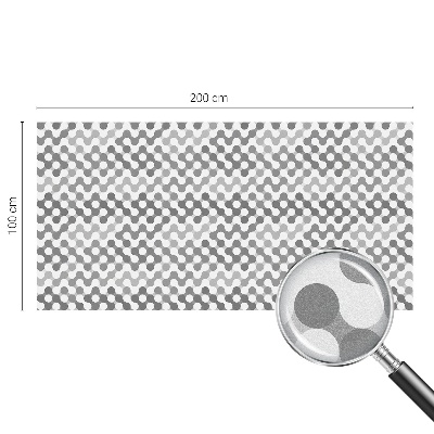 Zonwerende raamfolie Golfgeometrie