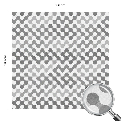 Zonwerende raamfolie Golfgeometrie