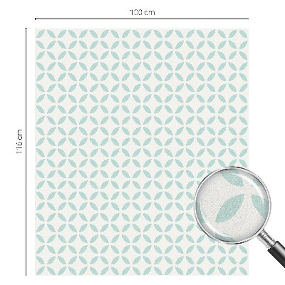 Zelfklevende raamfolie glas in lood Abstracte vormen