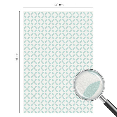 Zelfklevende raamfolie glas in lood Abstracte vormen