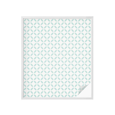 Zelfklevende raamfolie glas in lood Abstracte vormen