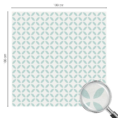 Zelfklevende raamfolie glas in lood Abstracte vormen