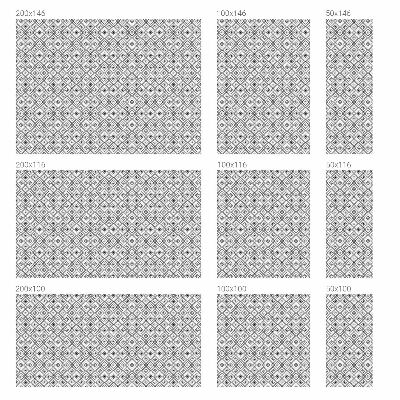 Zonwerende raamfolie glas in lood Rhombische harmonie