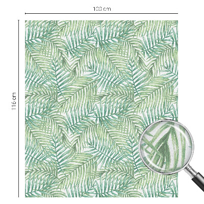 Anti inkijk raamfolie Groene varen