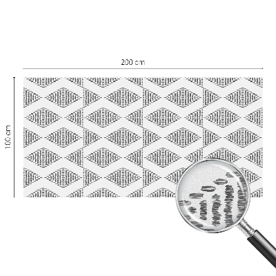 Zonwerende raamfolie glas in lood Geometrische diamanten