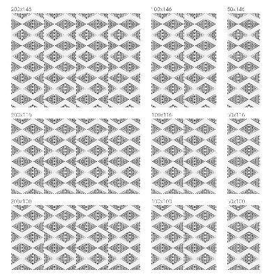 Zonwerende raamfolie glas in lood Geometrische diamanten