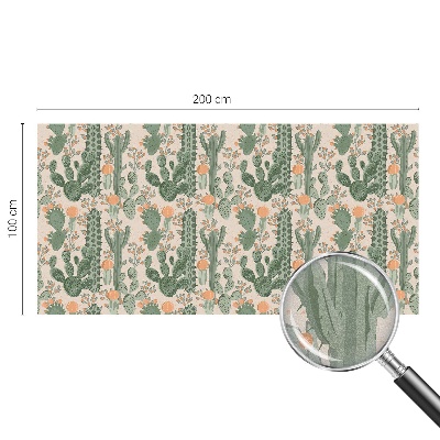 Zonwerende raamfolie glas in lood Groene vetplanten