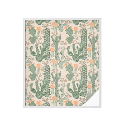 Zonwerende raamfolie glas in lood Groene vetplanten