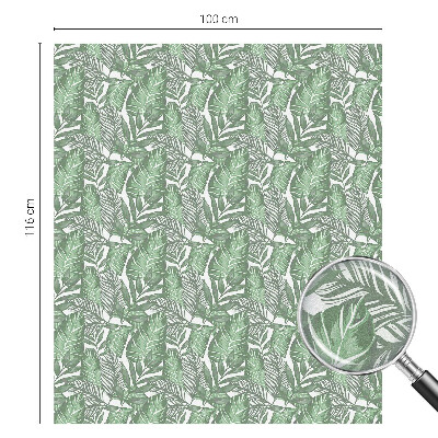 Zonwerende raamfolie Groene harmonie