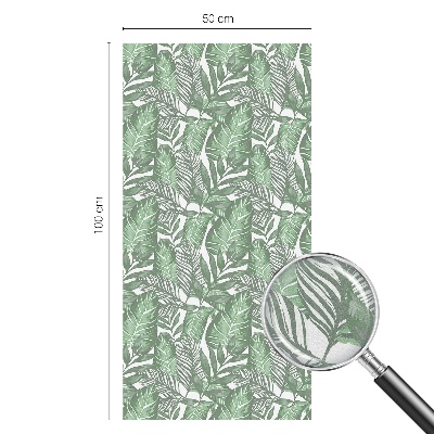 Zonwerende raamfolie Groene harmonie