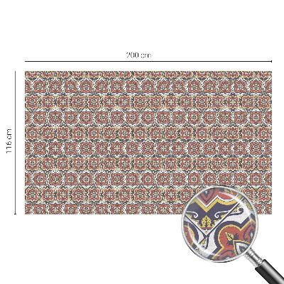 Anti inkijk raamfolie Bloemenornament