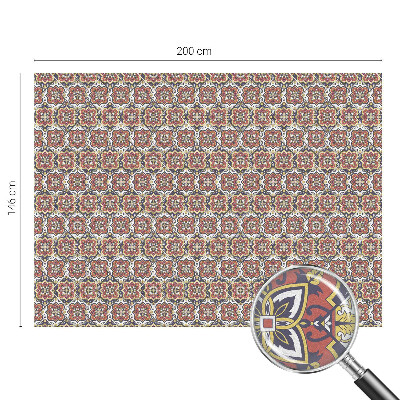 Anti inkijk raamfolie Bloemenornament