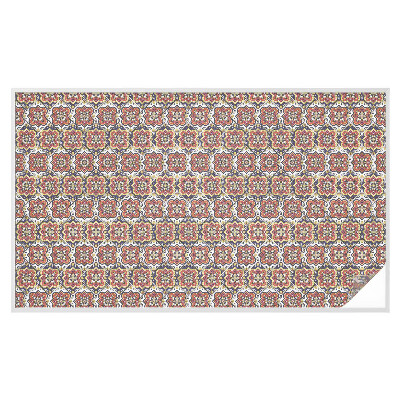 Anti inkijk raamfolie Bloemenornament