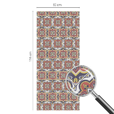 Anti inkijk raamfolie Bloemenornament