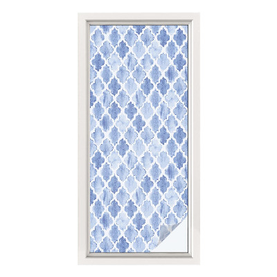 Zonwerende raamfolie Aquarel elegantie