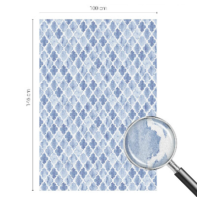 Zonwerende raamfolie Aquarel elegantie