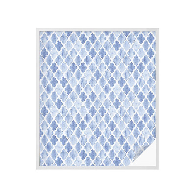 Zonwerende raamfolie Aquarel elegantie