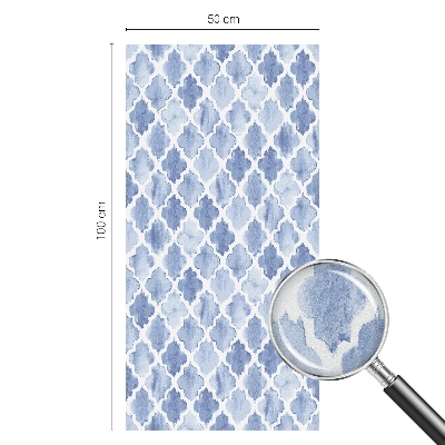 Zonwerende raamfolie Aquarel elegantie