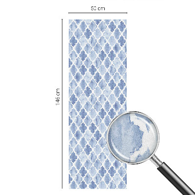 Zonwerende raamfolie Aquarel elegantie