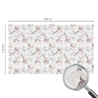 Zonwerende raamfolie Rozenblaadjes