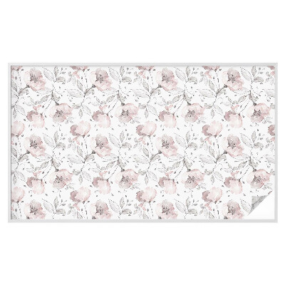 Zonwerende raamfolie Rozenblaadjes