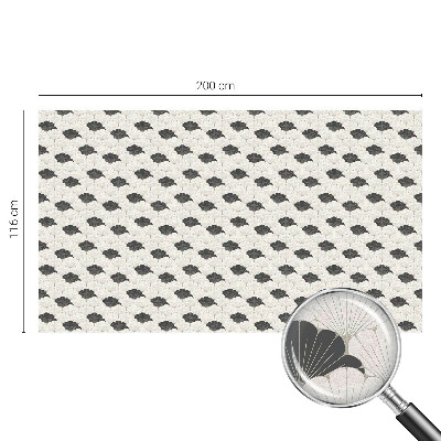 Zelfklevende raamfolie glas in lood Contrasterende fans