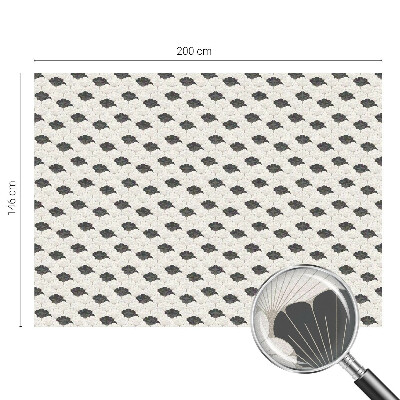 Zelfklevende raamfolie glas in lood Contrasterende fans