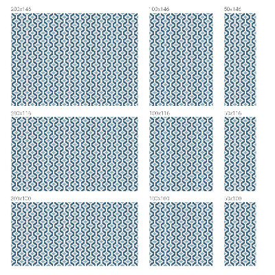 Zelfklevende raamfolie glas in lood Geometrisch patroon