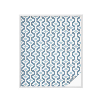 Zelfklevende raamfolie glas in lood Geometrisch patroon