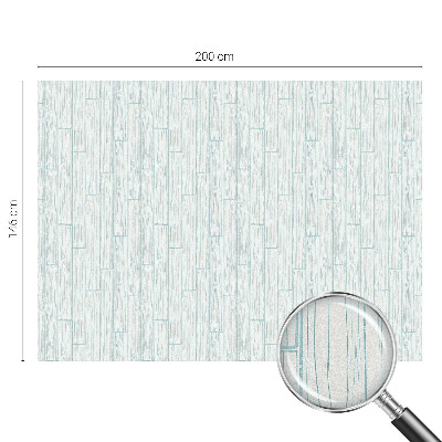 Zelfklevende anti inkijk folie glas in lood Houten patroon