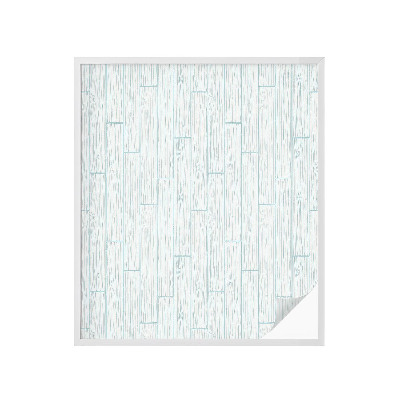 Zelfklevende anti inkijk folie glas in lood Houten patroon