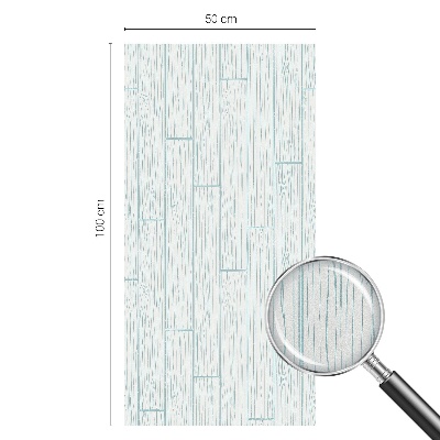 Zelfklevende anti inkijk folie glas in lood Houten patroon
