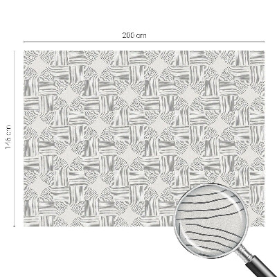 Zonwerende raamfolie glas in lood Vreedzame symmetrie