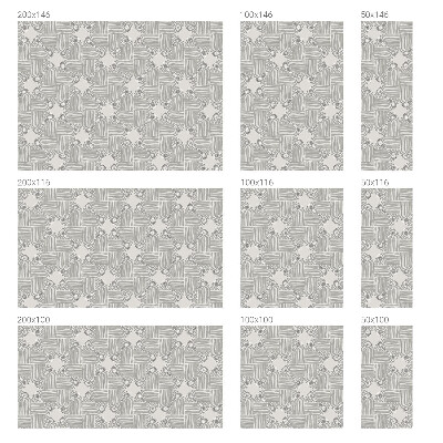 Zonwerende raamfolie glas in lood Vreedzame symmetrie