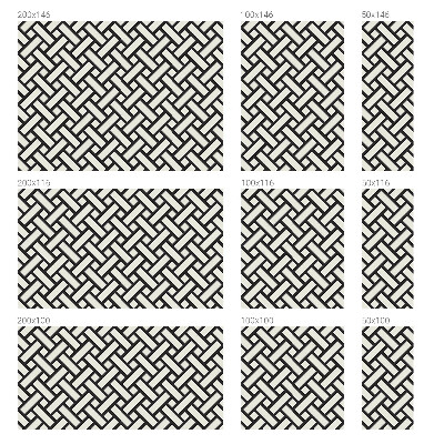 Anti inkijk raamfolie Verweven rechthoeken