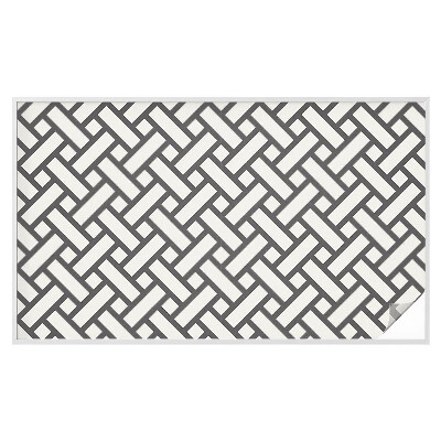 Anti inkijk raamfolie Verweven rechthoeken